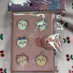 ちいかわ　シールバインダー　ピンク