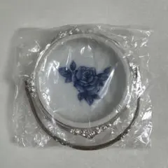 青いバラの陶器皿のシュガートレイ ティーバッグトレイ