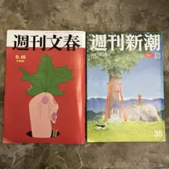 週刊文春　週刊新潮 2025年9月18日号　セット