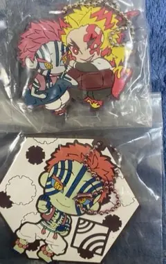 猗窩座　鬼滅の刃　ラバーストラップ