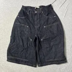ANOLORCODE デニム ショートパンツ ハーフパンツ