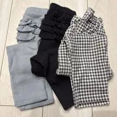 petit main フリル付きボトムス3点セット　※中古品
