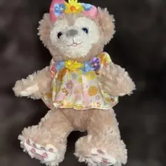 ハンドメイド。サテン&星★チュールワンピース。ぬいぐるみバッジ♡チャーム用コス ハンドメイド。サテン&星☆チュールワンピース。ぬいぐるみバッジ
