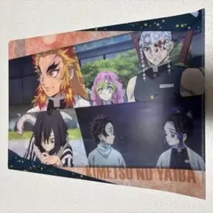 鬼滅の刃 クリアファイル 柱 竈門炭治郎 伊黒小芭内 煉獄杏寿郎 くら寿司