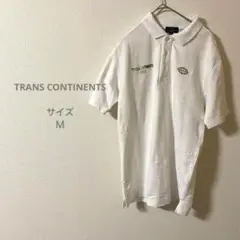 TRANS CONTINENTS GOLF ポロシャツ