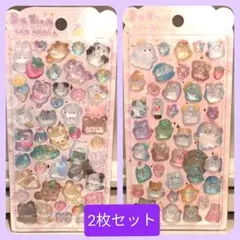 うるちゅるポップシール ボンボンドロップシール アニマル オバケーヌ