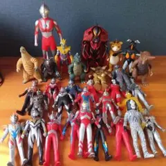 ウルトラマンフィギュア 　31体セット　ソフビ　まとめ