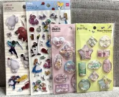 ディズニーキャラクターシール4パックセット