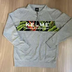 KELME スウェットパーカー グレー M KCF215