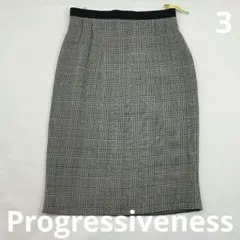 レナウン P-4 Progressiveness タイトスカート 日本製 ウールのサムネイル