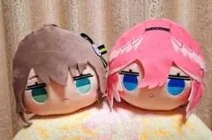 ホロライブ 可愛い寝そべりぬいぐるみ キャラクター2体セット売り！