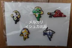 【匿名変更可】 非売品 ケロロ軍曹 ケロロ 小隊 ピンズ 5個セット