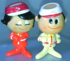 ◆昭和40年代‼️江崎グリコの懸賞品「ミリタリー人形」新藤恵美＆藤岡弘のサムネイル