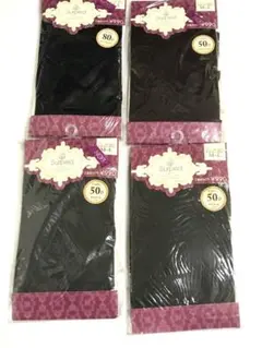 オカモト　カラータイツ　M〜Lサイズ　まとめて4足　新品　★か1747