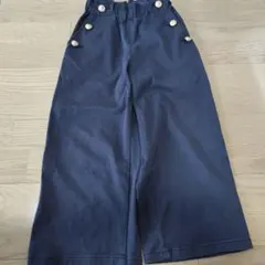 ネイビー ボタン付き長ズボン 120サイズ