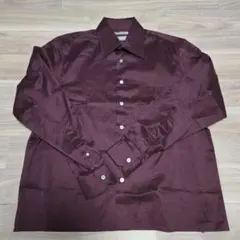早い者勝ち　美品　CAMISAS MANOLO　長袖シャツ　46　バーガンディー 2026年最新】Cam manoloの人気アイテム - メルカリ
