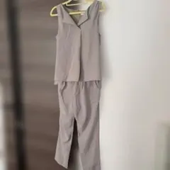 ノースリーブ オールインワン グレージュのサムネイル
