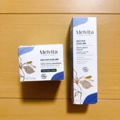 【新品未使用】メルヴィータ　ネクターシュブリーム セラム&クリームレフィルのサムネイル