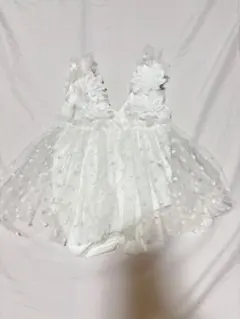 ベビー服　ロンパース　ドレス