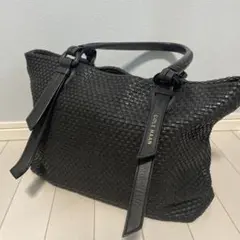COLE HAAN コールハーン　トートバッグ　編み込み