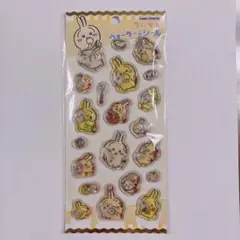 ちいかわ　ウォーターインシール　うさぎ