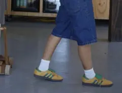 adidas samba イエロー