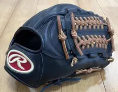 【良品】　アシックスローリングス軟式内野手用 旧ラベル 大人用 ヌバックレザー 良品】 アシックスローリングス軟式内野手用 旧ラベル 大人用 ヌバック