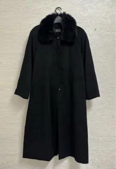 ロングコート　ブルーフォックス 13号　新品未使用 楽天市場】【4h限定20%off】カシミヤ ブレンド ウール ロング コート