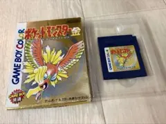 【箱付き】ポケットモンスター 金　ゲームボーイカラー ソフト
