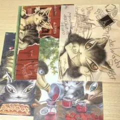 わちふぃーるど　ダヤン　クリアファイル4枚セット