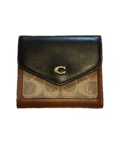 COACH コーチ ウィン スモール ウォレット カラーブロック シグネチャー