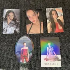BLACKPINK DEADLINE JISOO トレカセット
