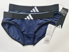 【新品】adidas アディダスハーフショーツ M ダークブルー　吸汗速乾　2枚