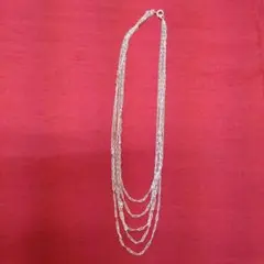 5重チェーン ネックレス　ビンテージ