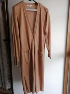 新品 お花見に ユニクロ ロングカーディガン