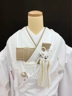 早い者勝ち特価　納期1ヶ月　花嫁和装　はこせこ　かいけん　差込伊達衿　3点セット