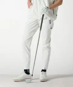 TaylorMade UA別注 テーパードパンツ S 白 撥水 ストレッチ 新品のサムネイル
