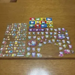 平成レトロ　サンリオ　キティ　キラキラシール