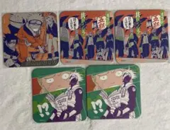 NARUTO アートコースター BOX 特典 うずまきナルト サスケ サクラ