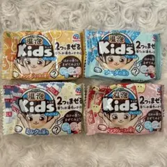 温泡 Kids ジュースの香り 4種セット 入浴剤のサムネイル