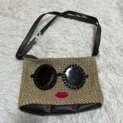 a-jolie サングラスデザイン かごバッグ　ハンドバッグ　ショルダー