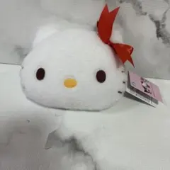 サンリオキャラクターズ ふわふわフェイスポシェット ハローキティ
