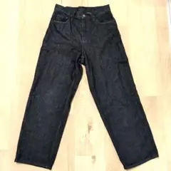 UNIQLO ワイドストレートジーンズ 28