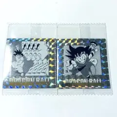 ドラゴンボール　ウエハース　40周年　シール　2種