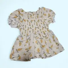 tete a tete ■ 花柄 チュニックワンピ 110