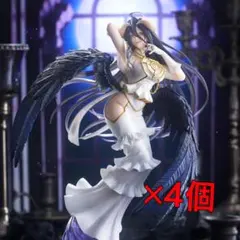 オーバーロード T-most アルベド フィギュア 純白の悪魔ver ×4個
