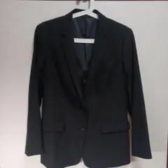 ビジネスジャケット上下 XL 黒 シングルボタン