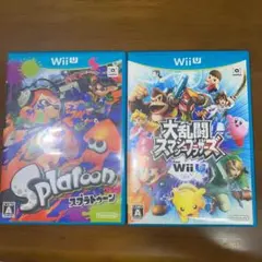 Wii U ソフト2本セット／Splatoon＋大乱闘スマッシュブラザーズ
