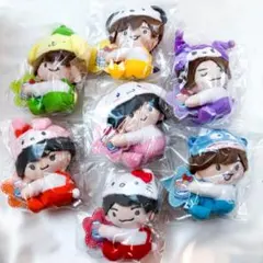 新品　未開封　なにわ男子 クリップマスコット　全7種セット