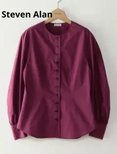 Steven Alan TYPEWRITERMANYBUTTON SHIRT